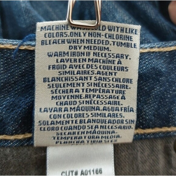 HUDSON Crop Capri Jeans Logo Signature Pocket MAR Wash W419DKS Size 28 - Picture 9 of 10